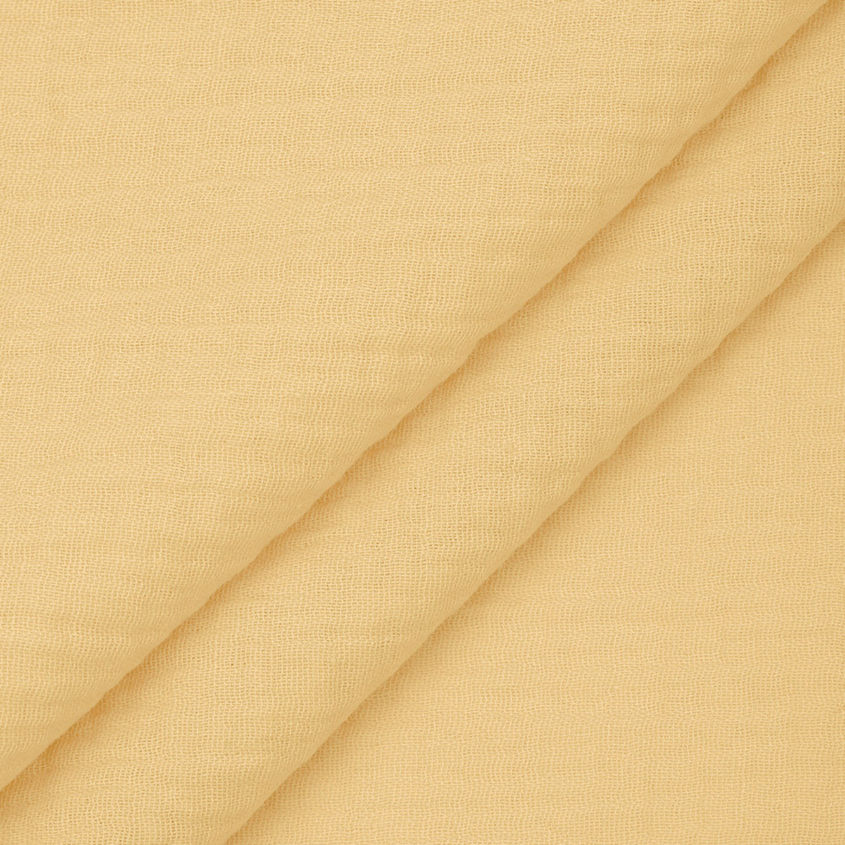 Ткань муслин TBY двухслойный жатый 1.3м х 2м – желтый - фото 6