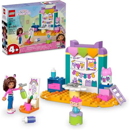 Конструктор LEGO Gabbys Dollhouse Работа с детской коробкой блочный
