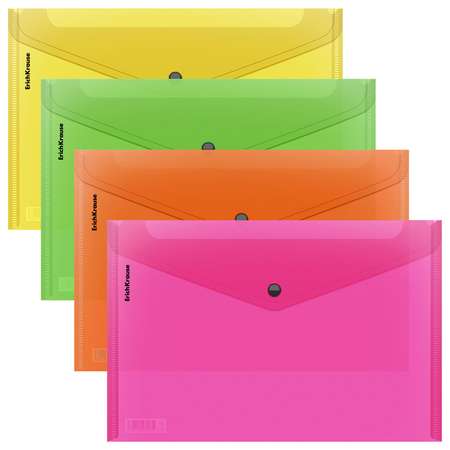 Планшет ErichKrause Glossy Neon А4 в ассортименте