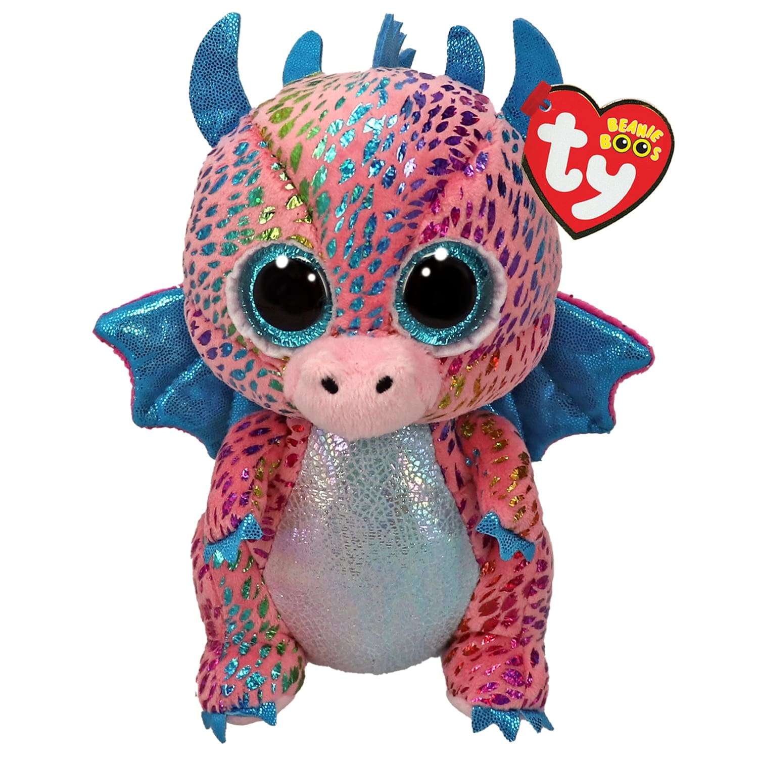 Игрушка мягкая TY дракон 15 см - фото 1