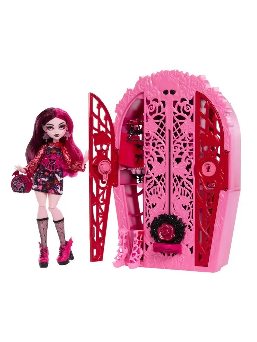 Кукла классическая Monster High Monster High Skulltimate Secrets Дракулаура 122359 - фото 2