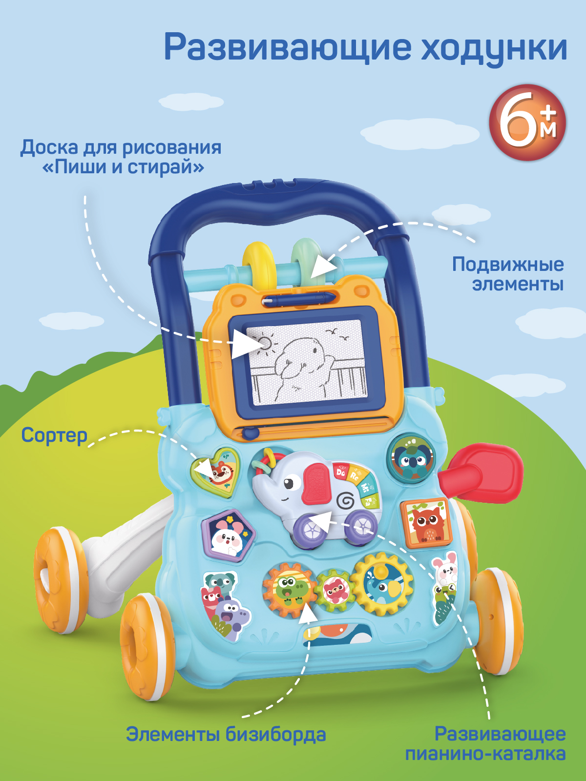 Ходунки Smart Baby - фото 2