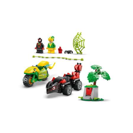 Конструктор LEGO Marvel Super Heroes Дино-гонщики Спин и Электро блочный