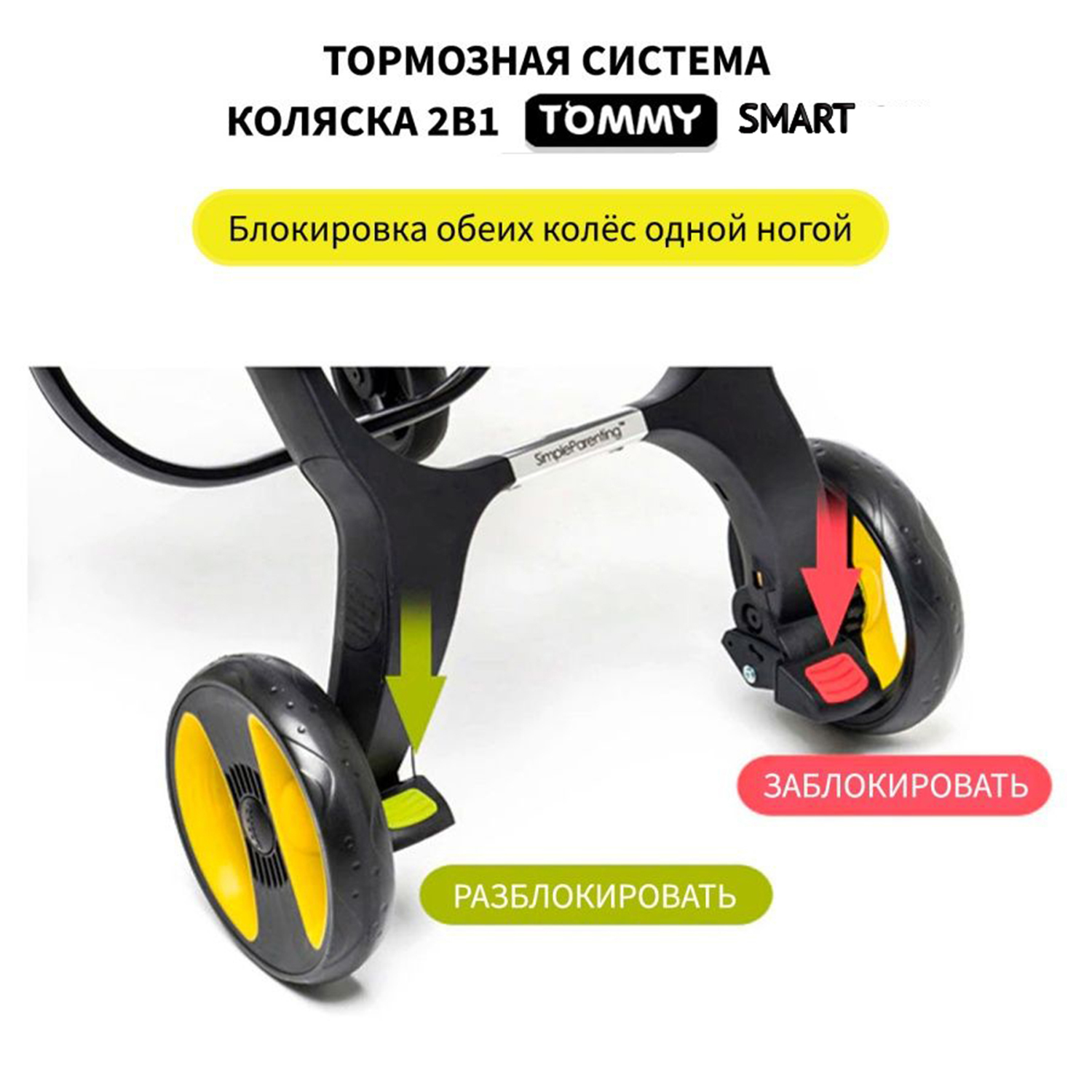 Коляска трансформер TOMMY Smart - фото 5