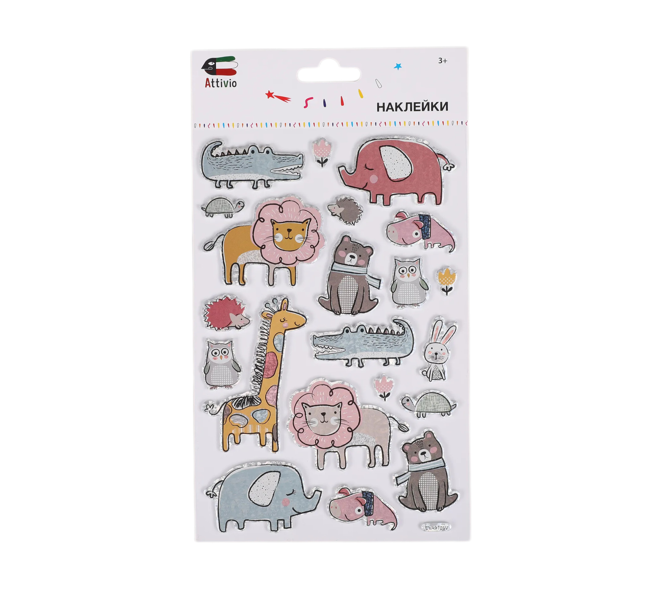 Наклейки Attivio Звери - фото 1