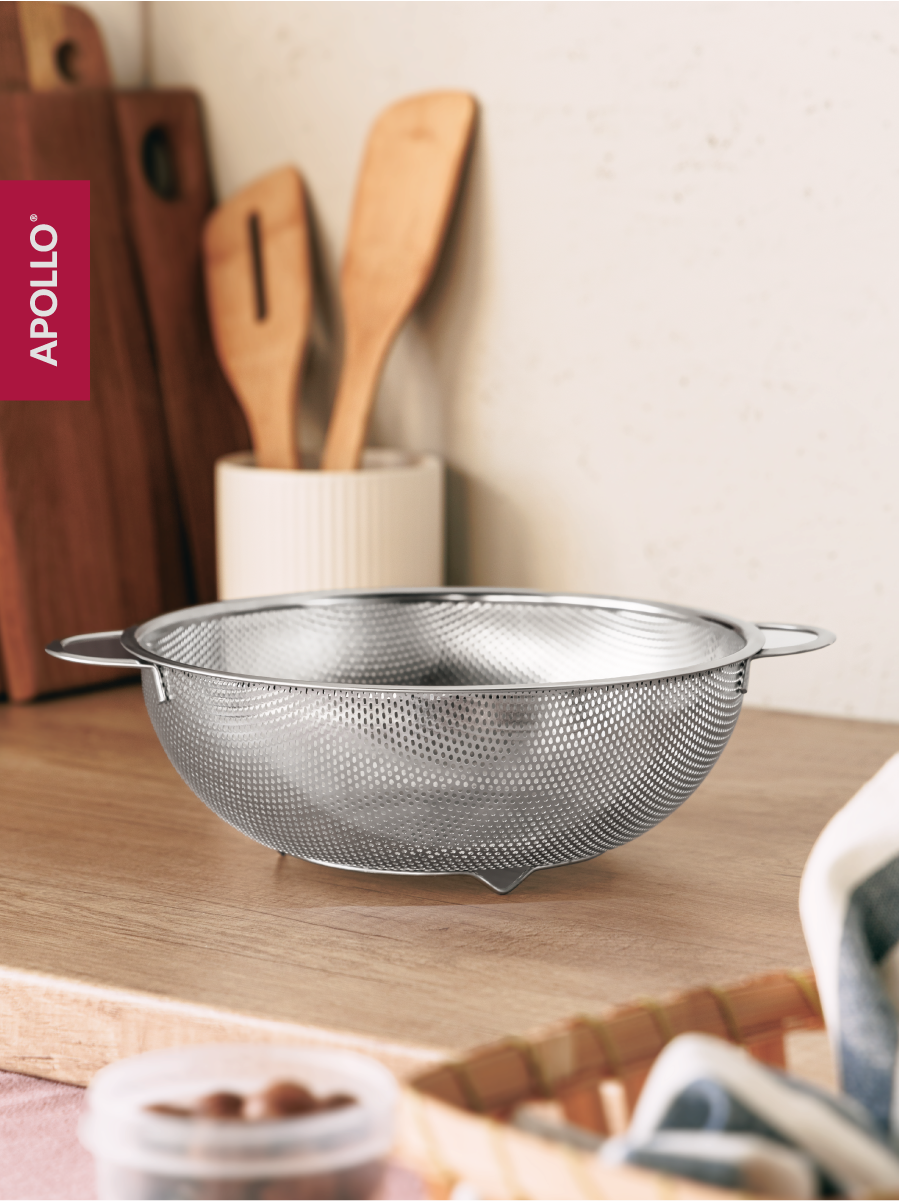 Дуршлаг металлический APOLLO 25 см - фото 1