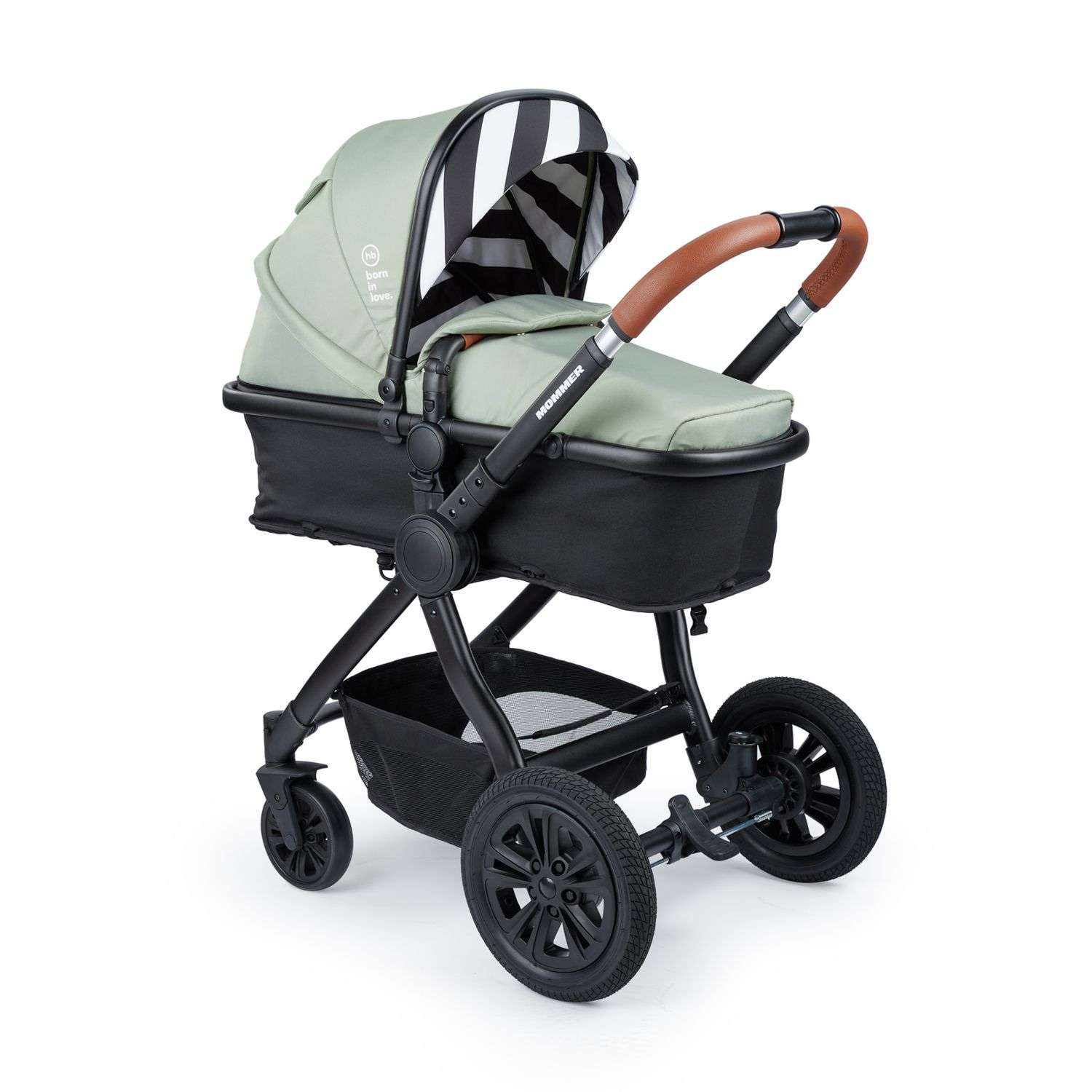 Коляска трансформер Happy Baby Mommer Dark Green - фото 2