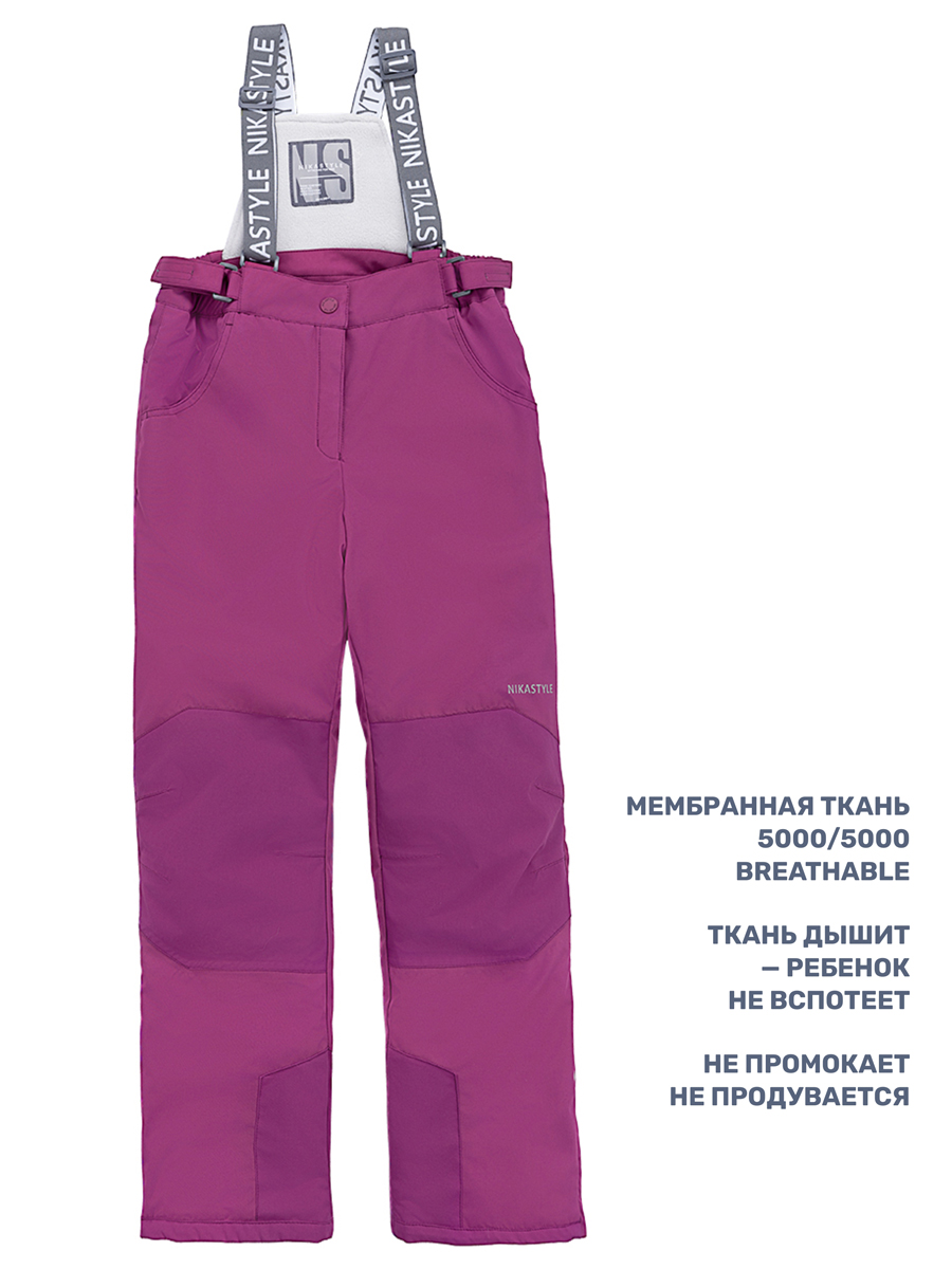 Брюки NIKASTYLE 2з4824 брусника - фото 3