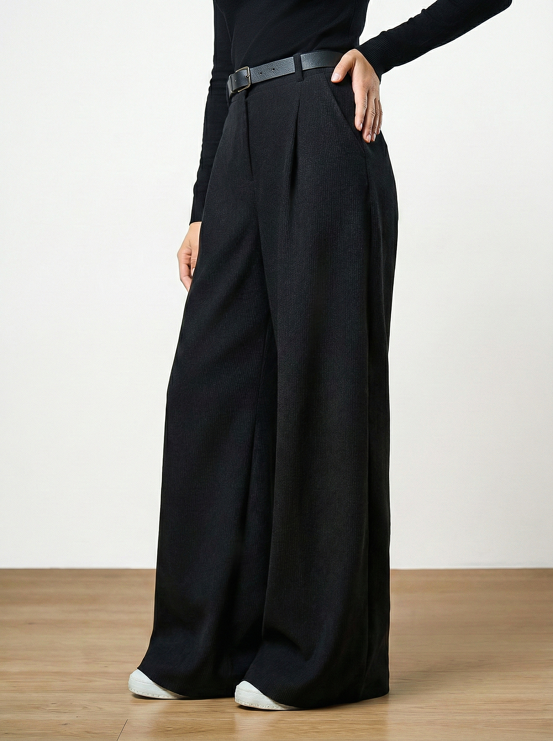 Брюки-палаццо СИНЯЯ МОДА W503B-G39 - фото 1