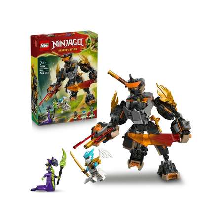 Конструктор LEGO NINJAGO Робот Коула и дракон Зейна 213 дет.