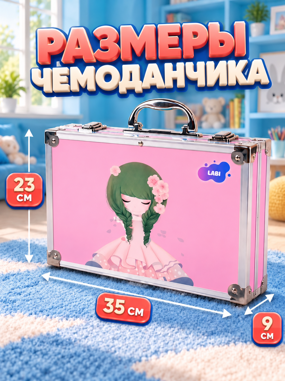 Набор для рисования LABI Девочка Анимэ 147 шт. - фото 7