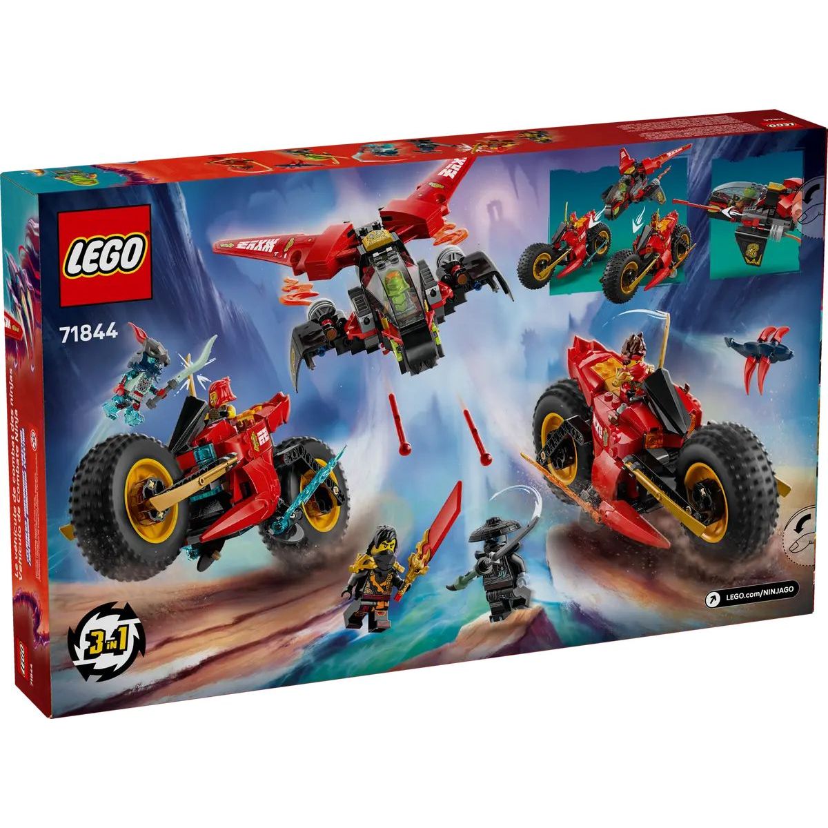 Конструктор LEGO NINJAGO Боевая машина ниндзя 561 дет. - фото 6