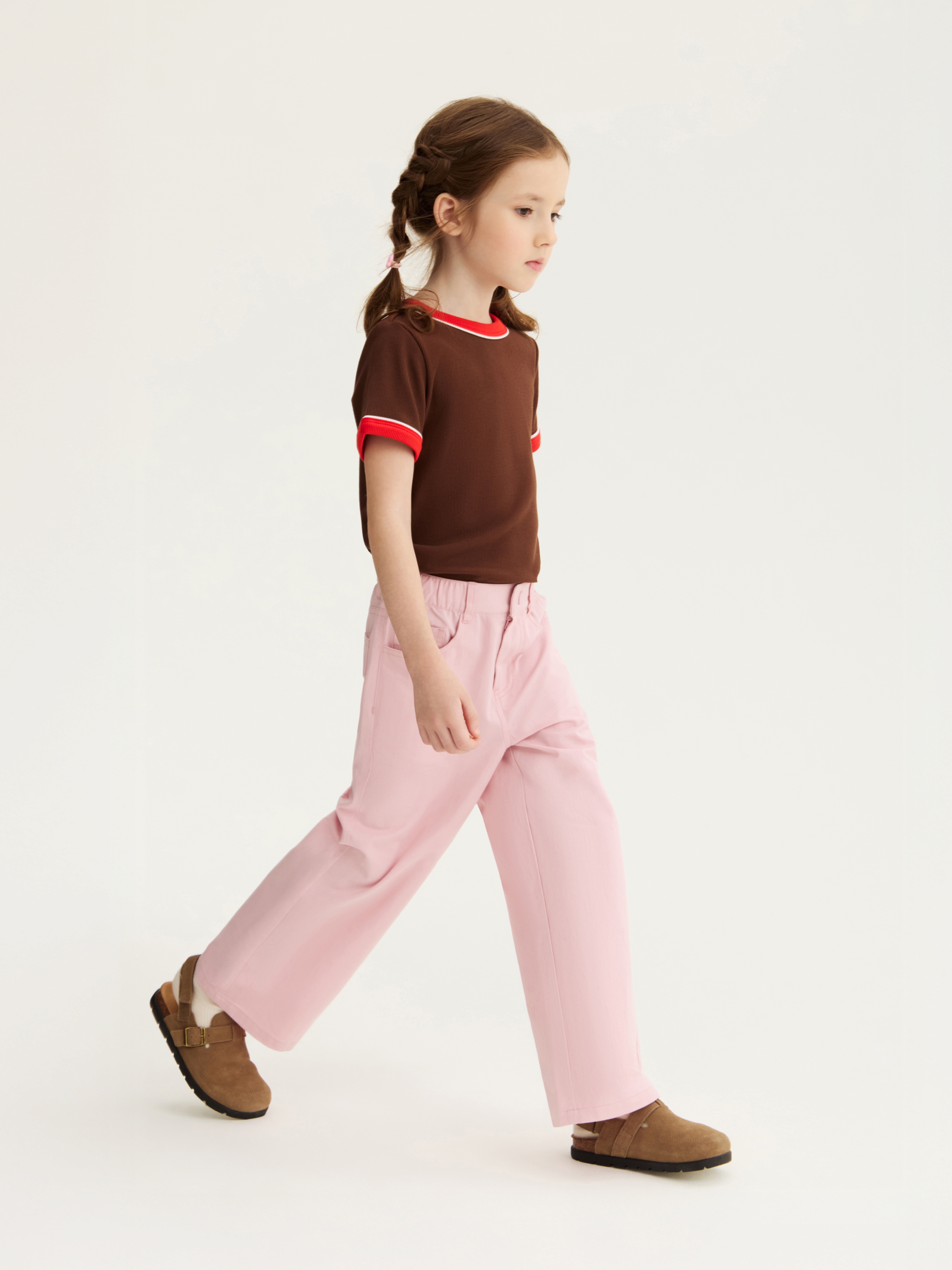 Брюки Junion 904176.TPNT0020-Pink-2 - фото 3