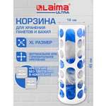 Корзина для пакетов и бахил Лайма органайзер для кухни 45х16х13 см с крепежом