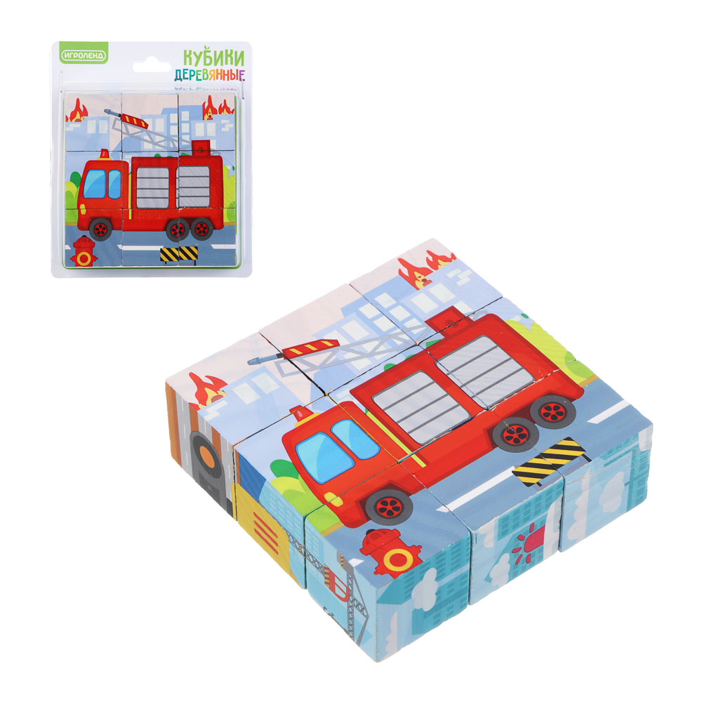 Игрушка Игроленд кубики в ассортименте - фото 4