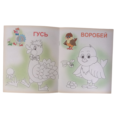 Раскраски Мозайка Раскрась по образцу. Набор №2