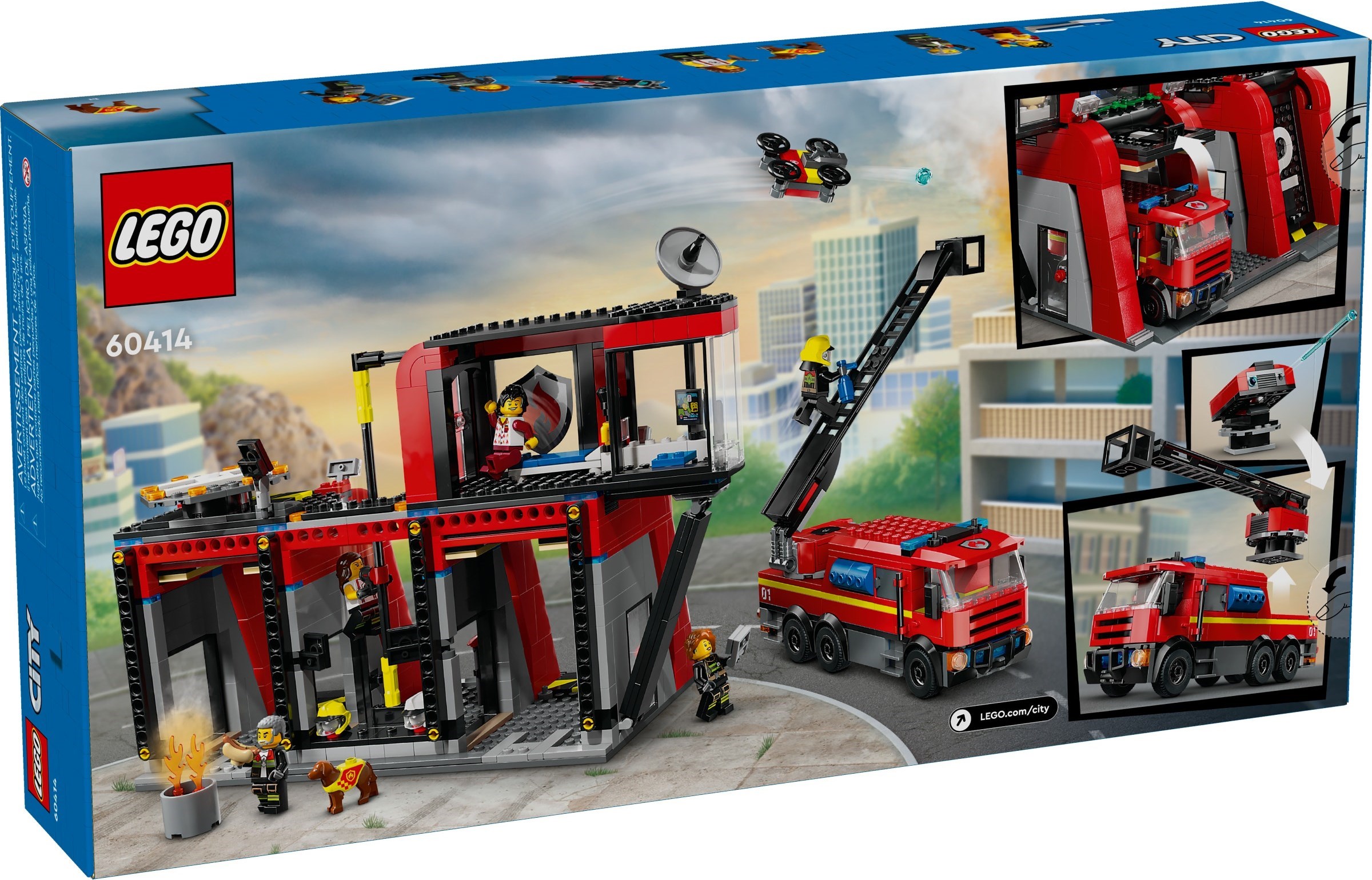 Конструктор LEGO City 60414 843 дет. - фото 7