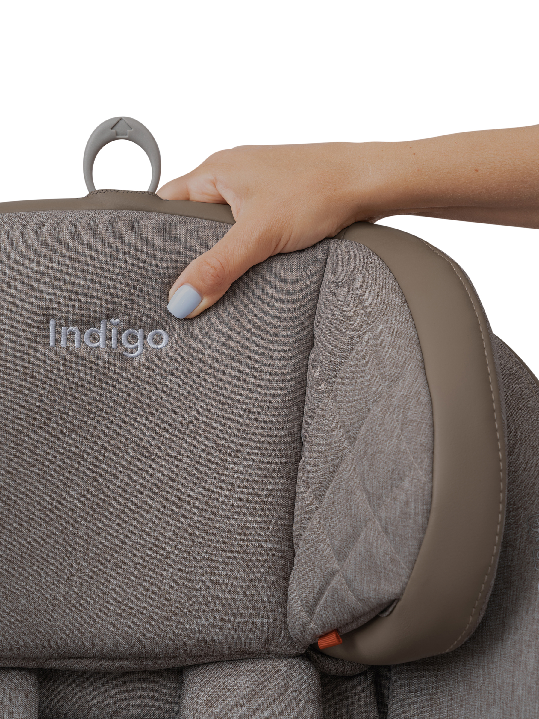 Автокресло Indigo Aero бежевый лен Isofix 0+/1/2/3 (0-36 кг) - фото 36