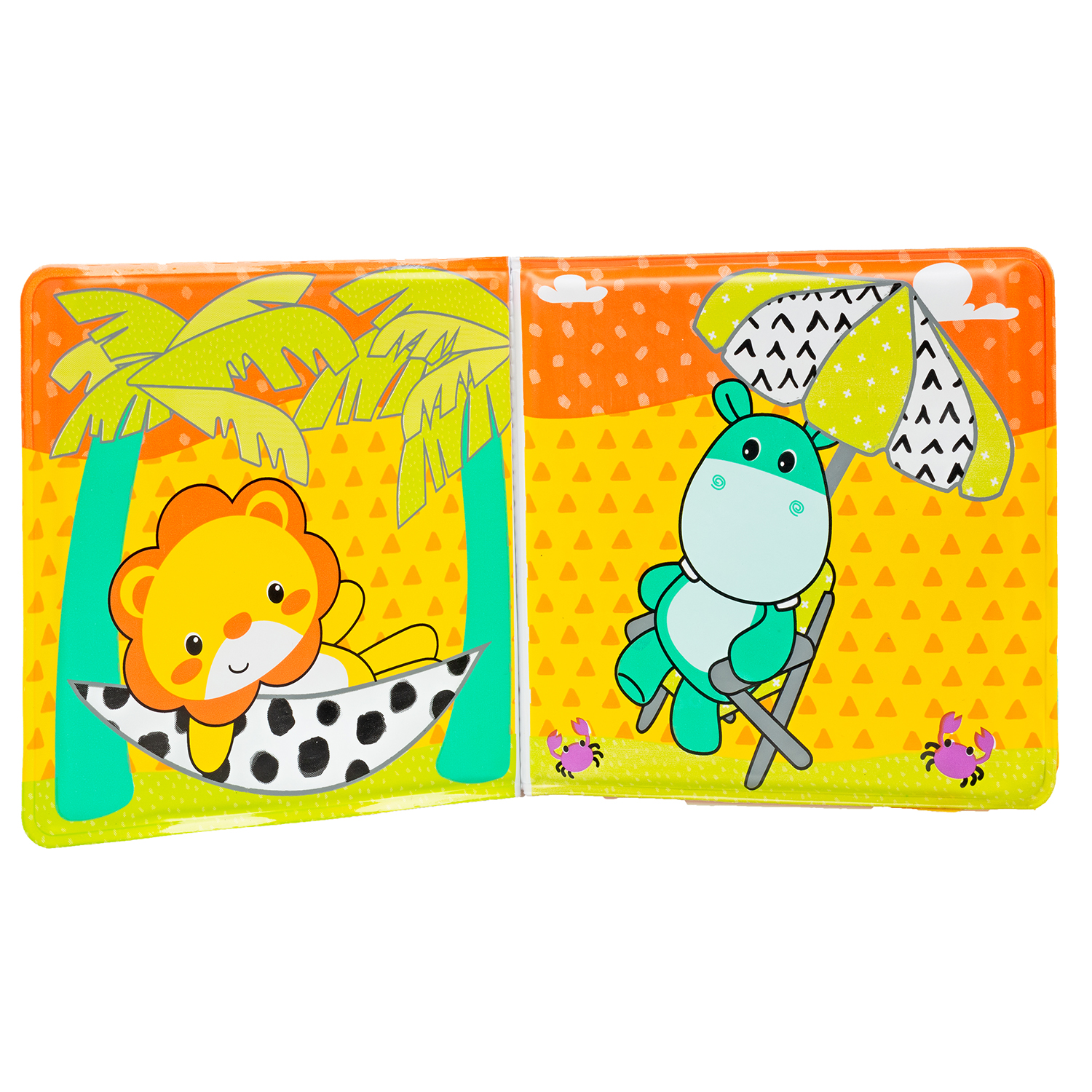 Игрушка INFANTINO книжка Мягкая для купания - фото 6