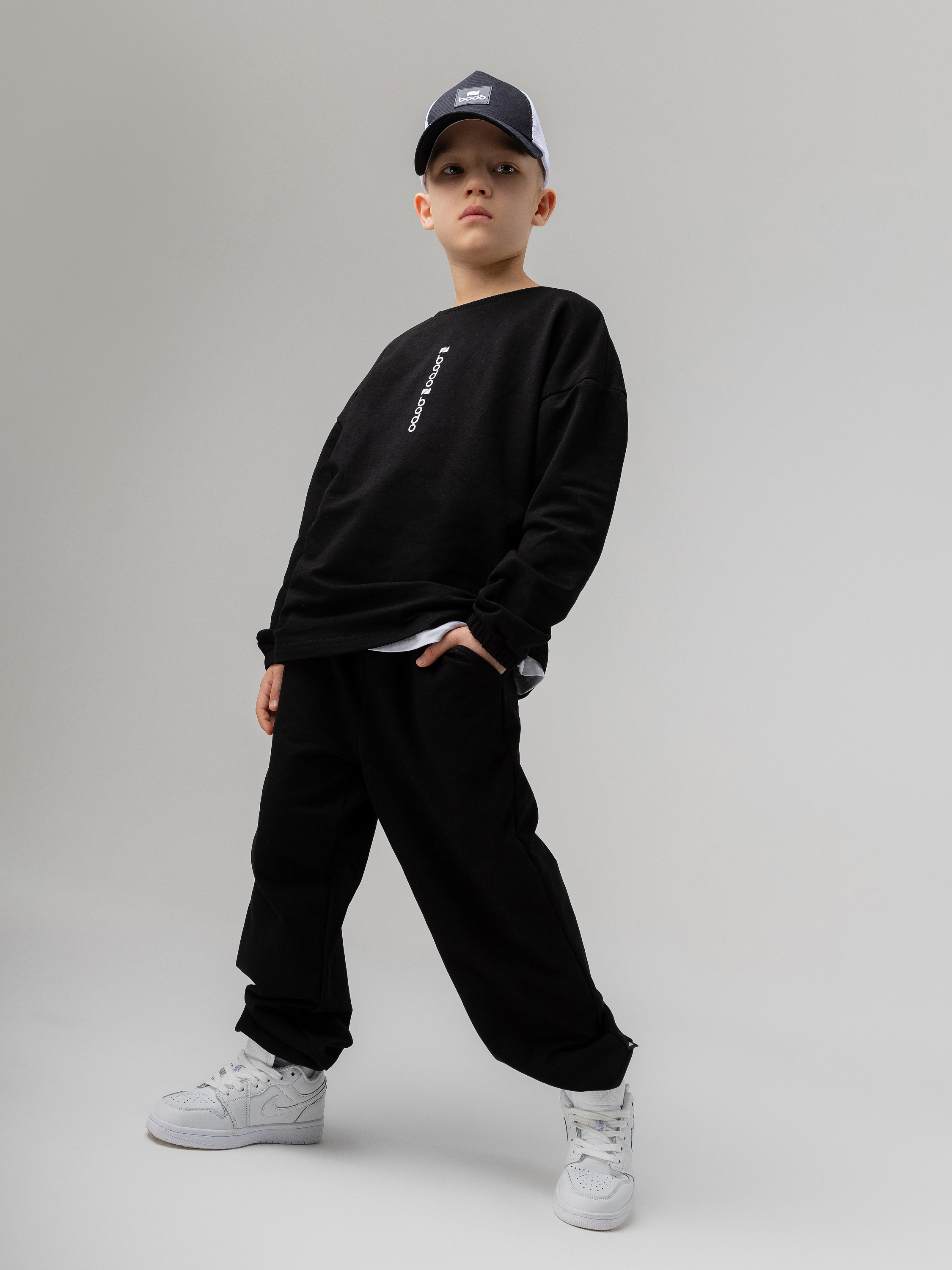 Костюм спортивный Bodo 11-363МU_черный - фото 4