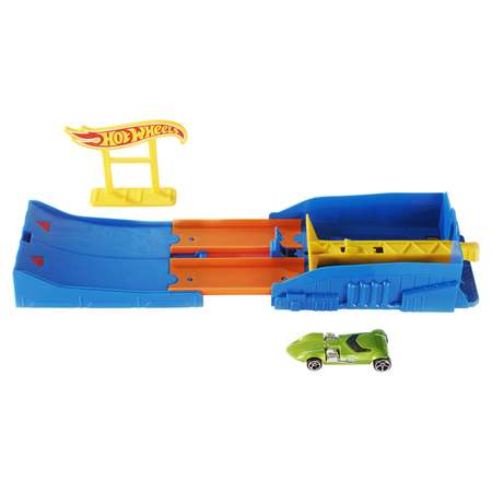 Трек Hot Wheels Карманный набор с пусковой установкой