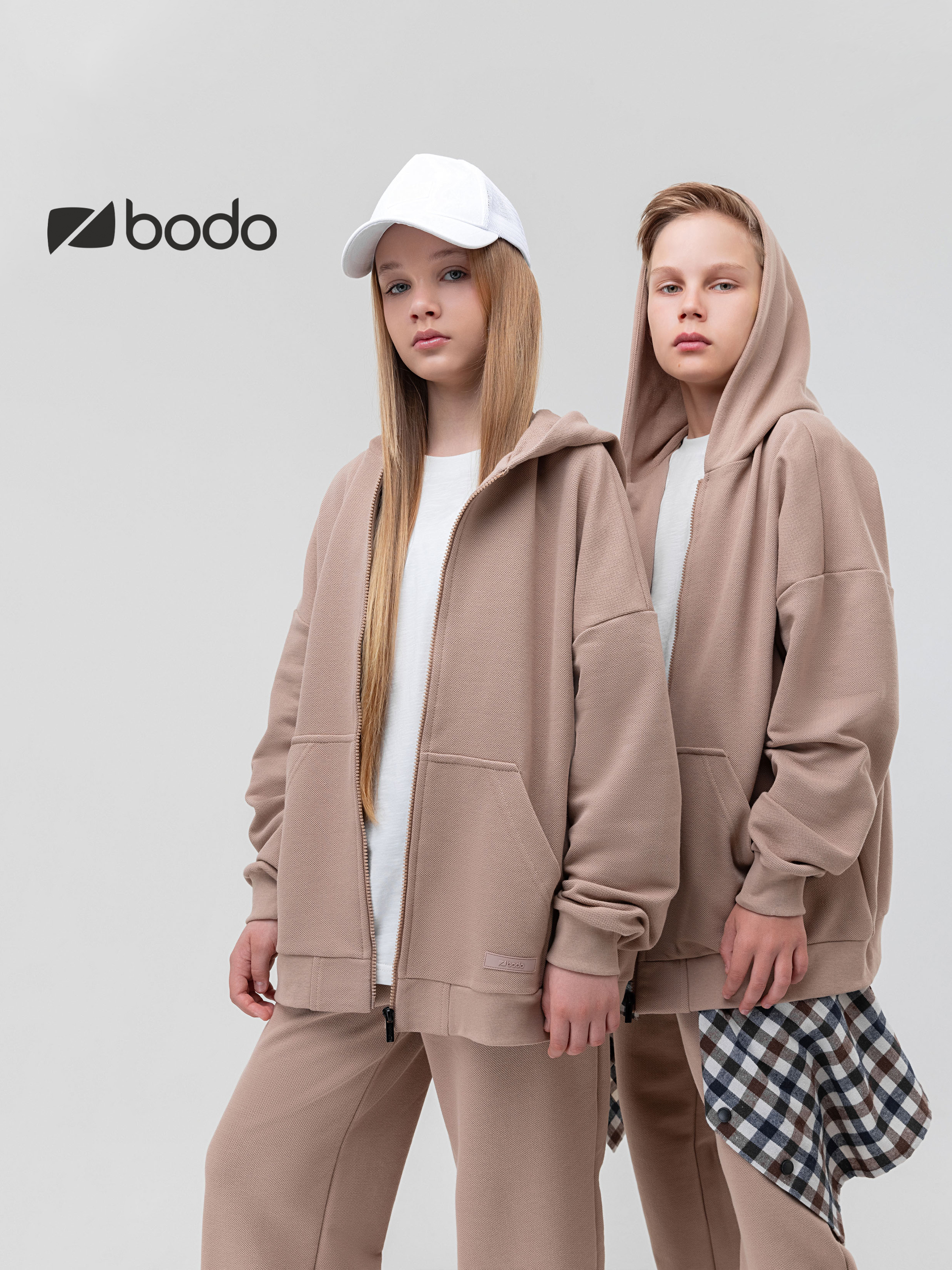 Костюм спортивный Bodo 46-164MU_какао - фото 4