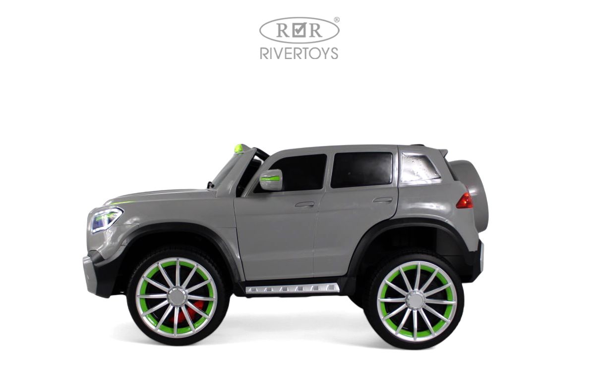 Электромобиль RIVERTOYS М007БХ-GREY С пультом ДУ - фото 22