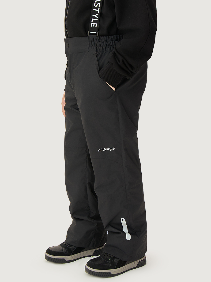 Брюки утепленные NIKASTYLE п2л3726 черный - фото 4