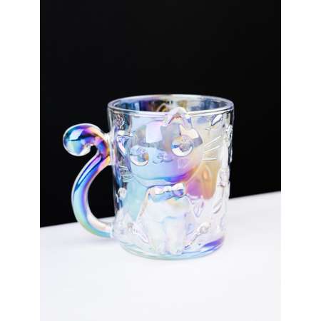 Кружка необычная Apsis Home с фигуркой котика