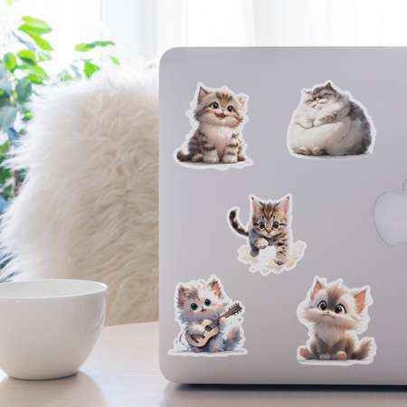 Наклейки PRIORITY Котики