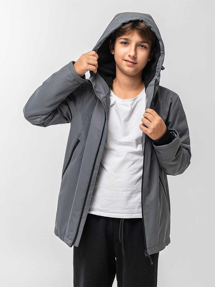 Куртка RODOS М-230/1/темно-серый(черный) - фото 7