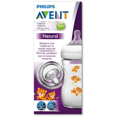 Бутылочка Philips Avent Natural 260 мл