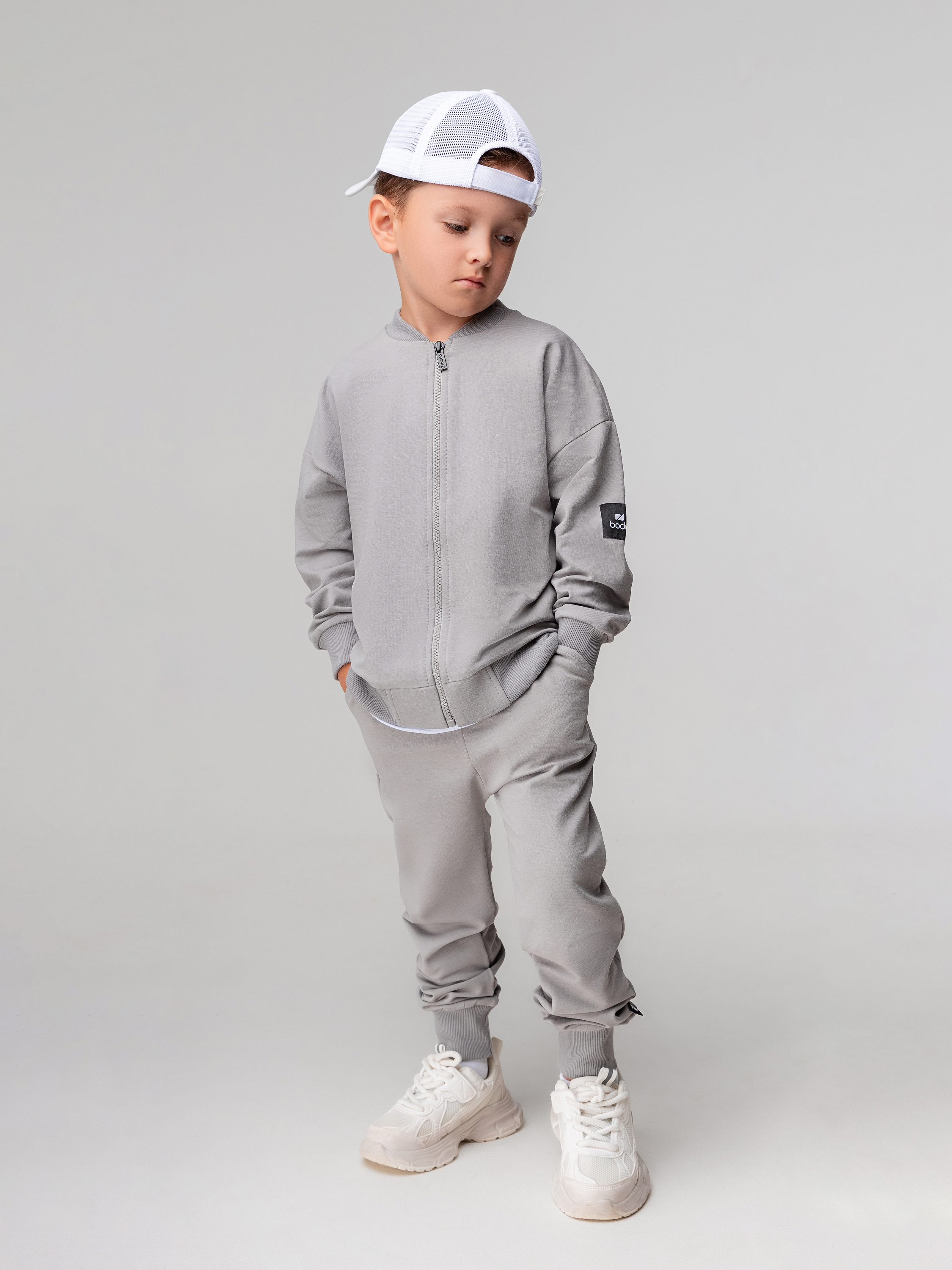 Костюм спортивный Bodo 11-537MU_серый - фото 1