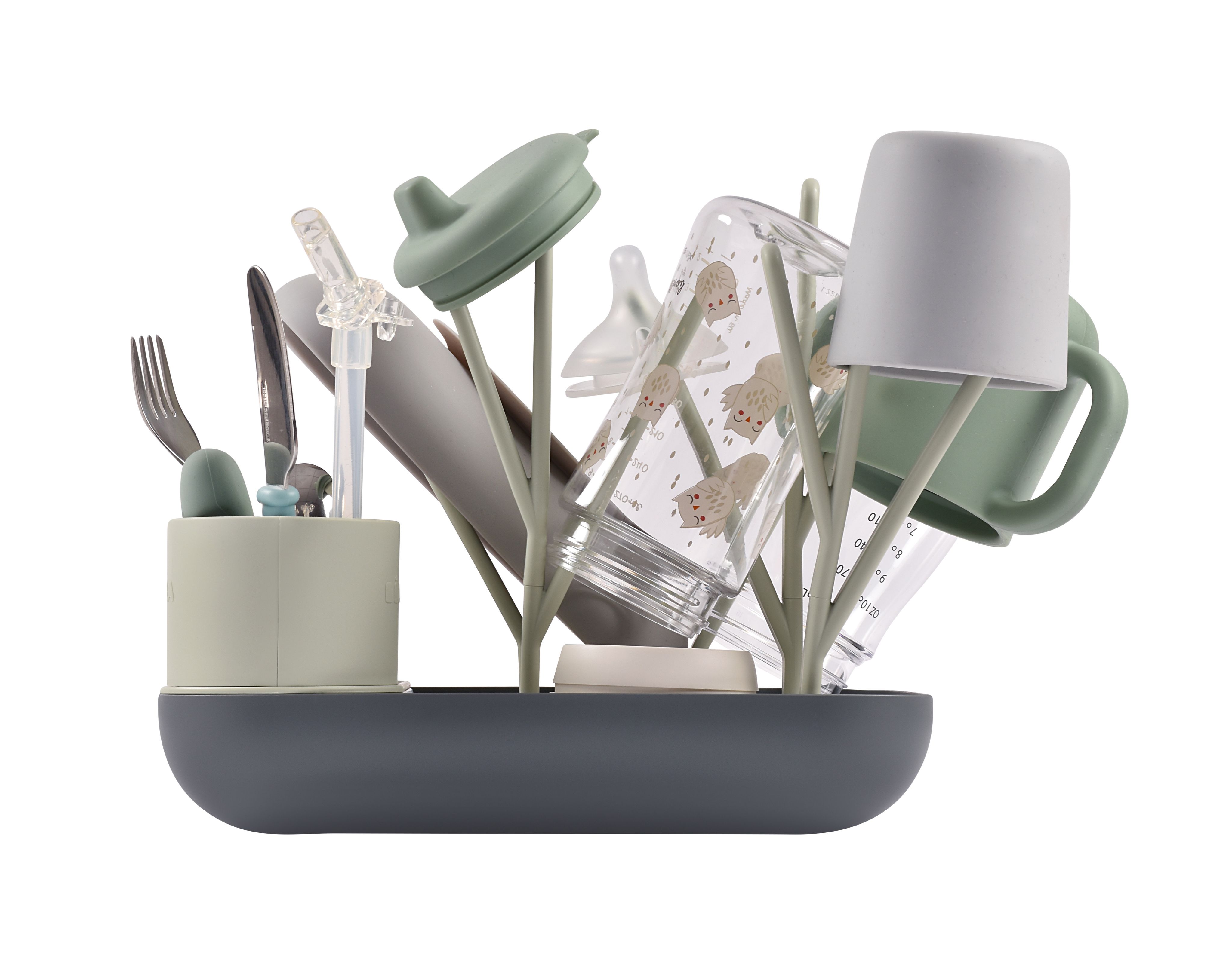 Сушилка BEABA для детских бутылочек серая - фото 16