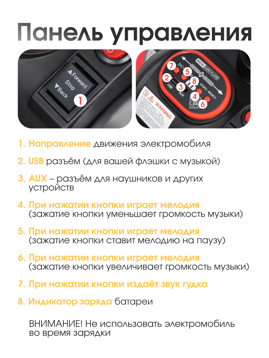 Квадроцикл Farfello SR915 С пультом ДУ - фото 7