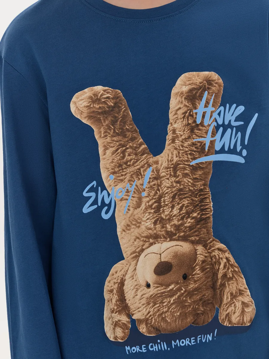 Пижама Mark Formelle (Марк Формэль) 563323/полуночно -синий +сине -голубая клетка - фото 6