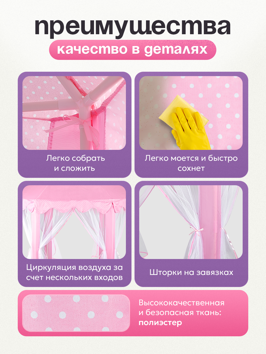 Палатка Рыжий кот Летний домик - фото 3