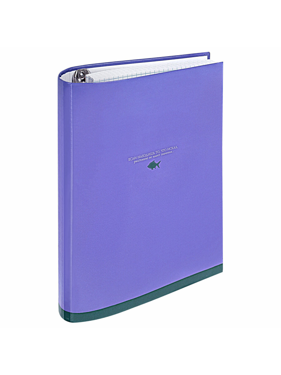 Тетрадь со сменным блоком Brauberg клетка 120 лист. - фото 3