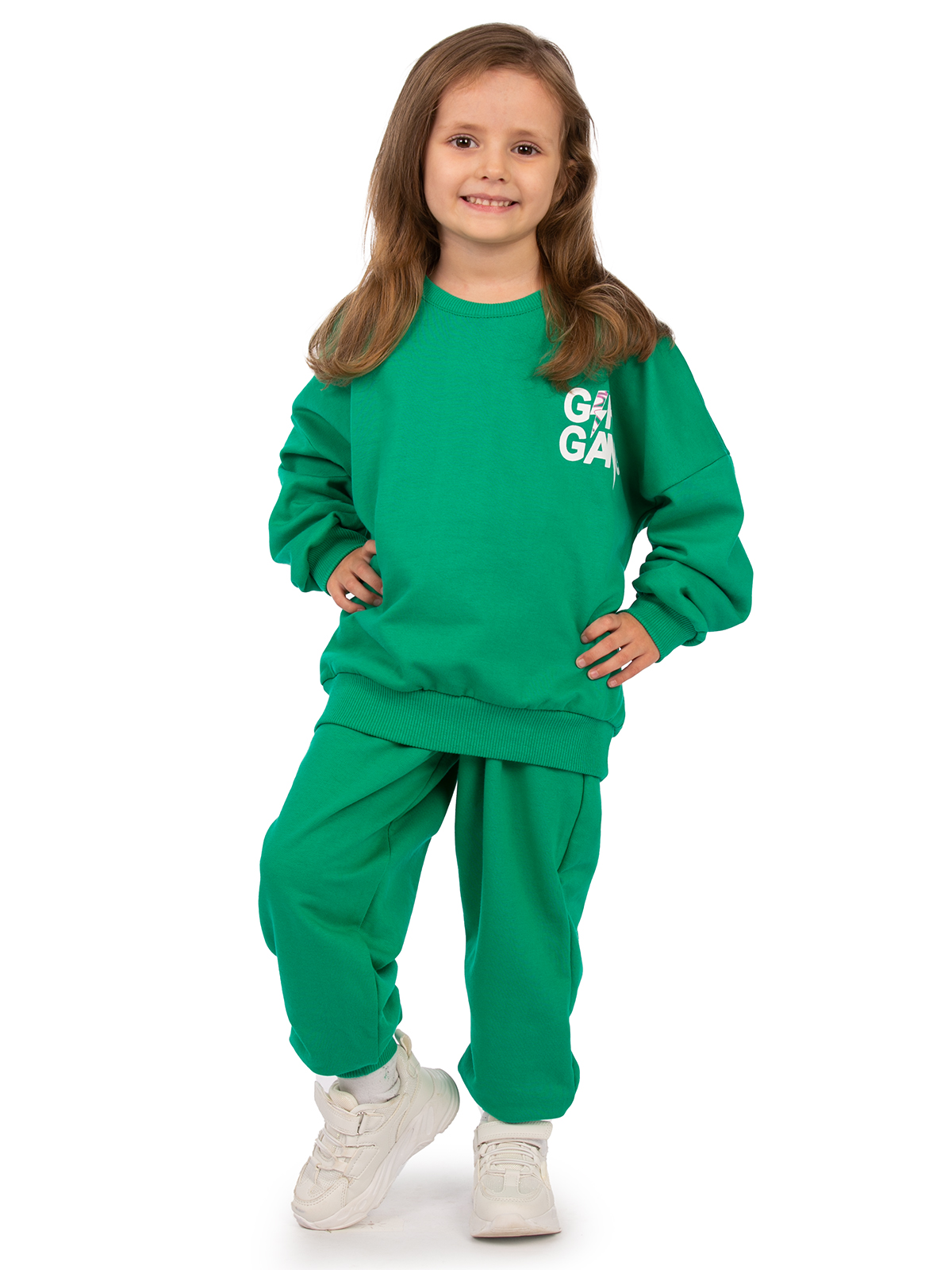 Свитшот и брюки Baby Stylе мд555009 - фото 1