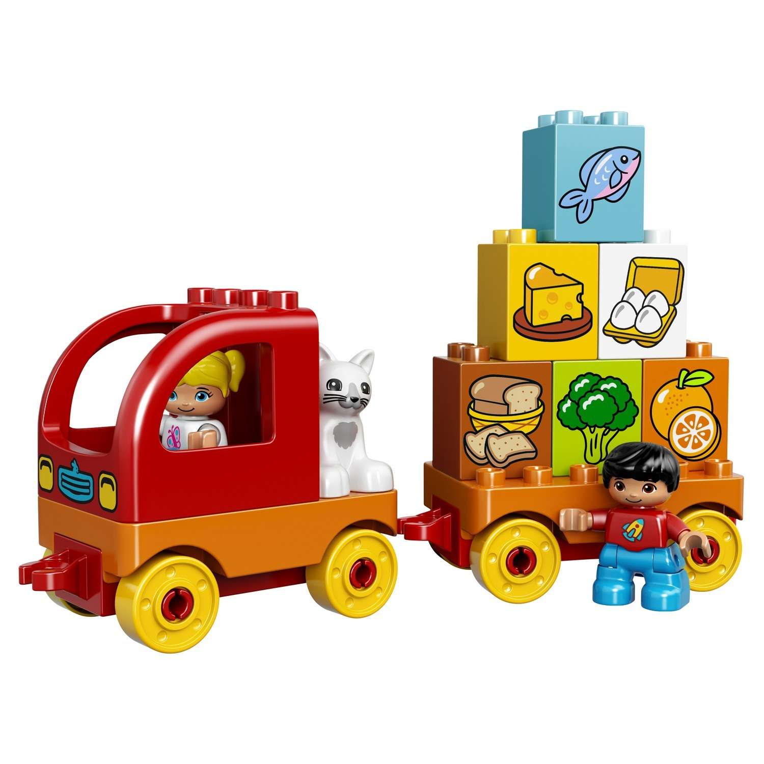 Конструктор LEGO DUPLO Мой первый грузовик блочный - фото 8