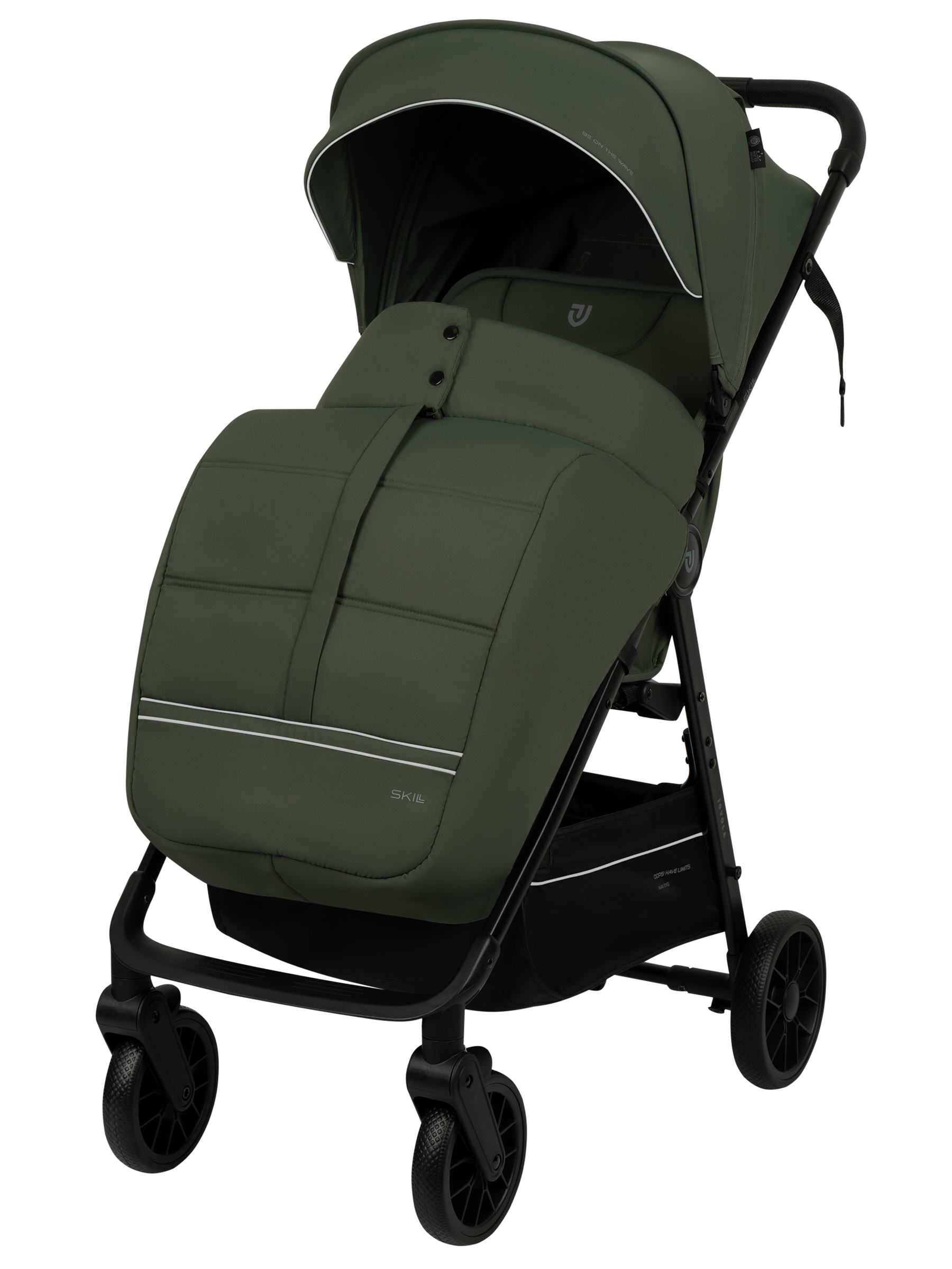 Коляска прогулочная JOVOLA Skill хаки - фото 3