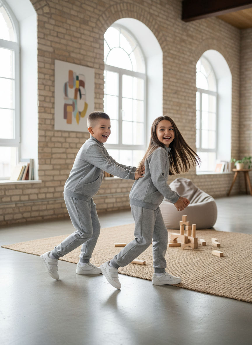 Спортивный костюм ULTRA 7064п-Ул меланж - фото 4