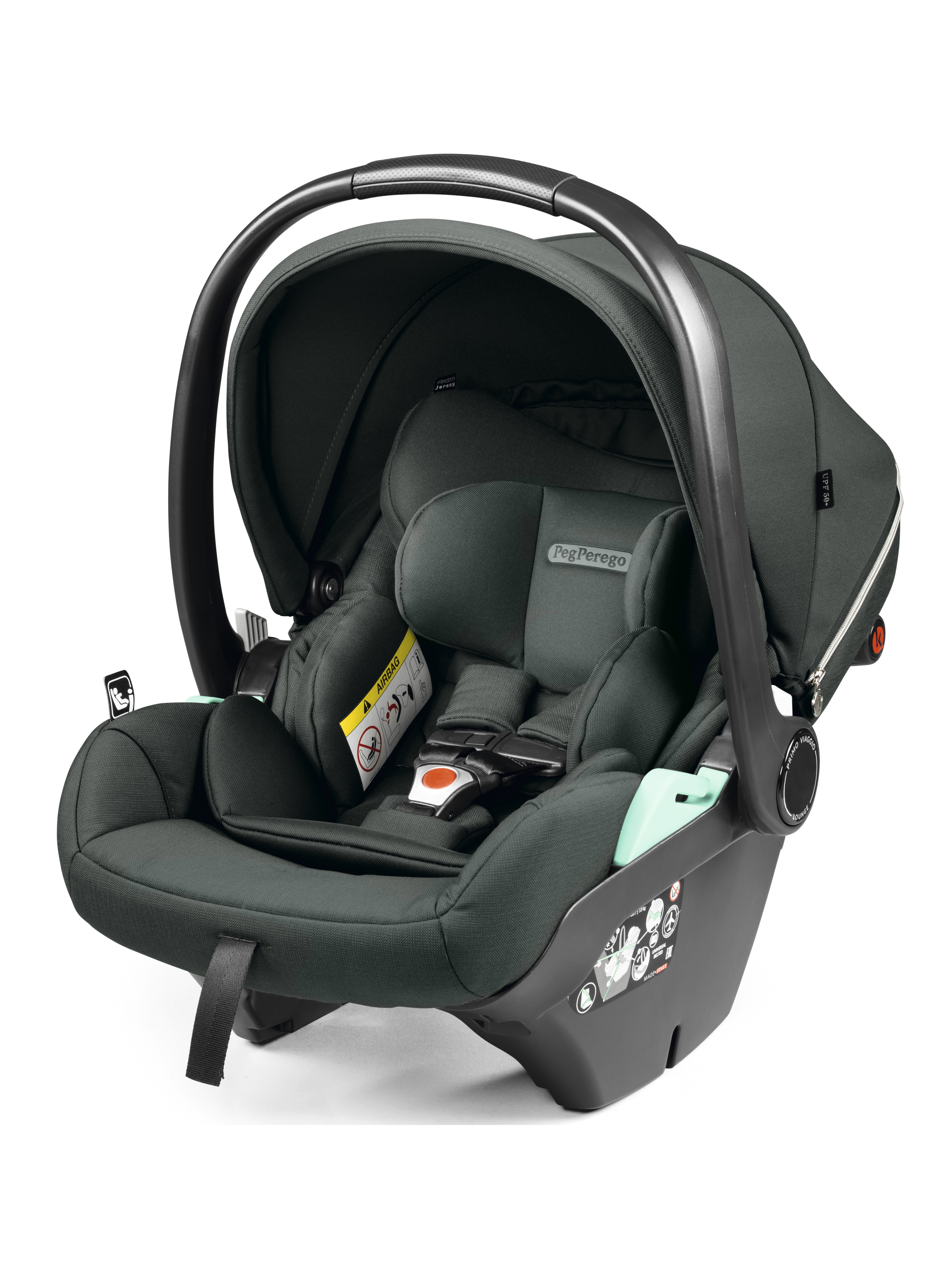Автокресло Peg-Perego Lounge 0 (0 -13 кг) зеленый - фото 1