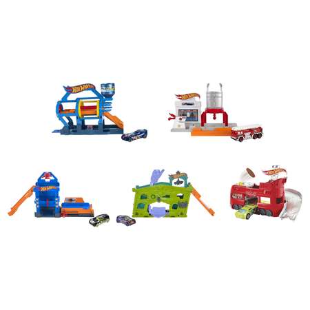 Трек Hot Wheels трансформирующийся в ассортименте