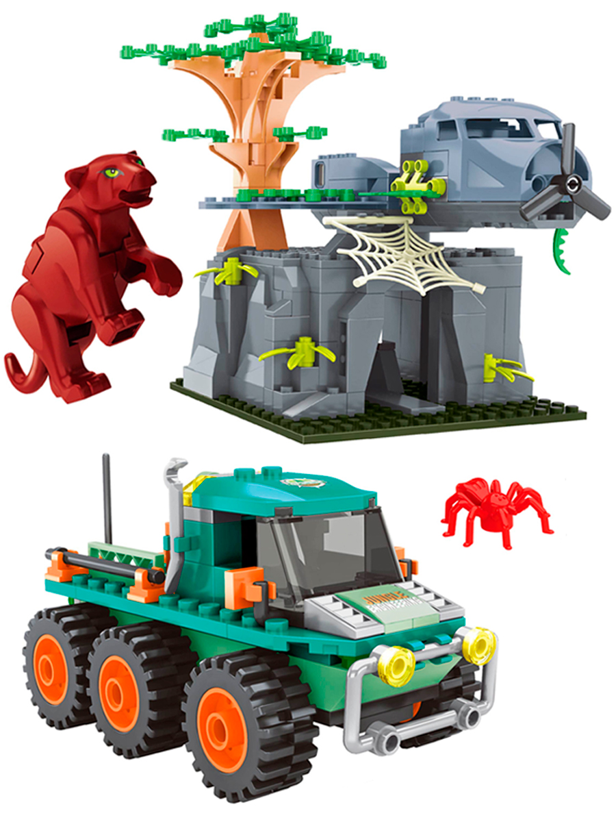 Конструктор KEYIXING Город 287 дет. - фото 4