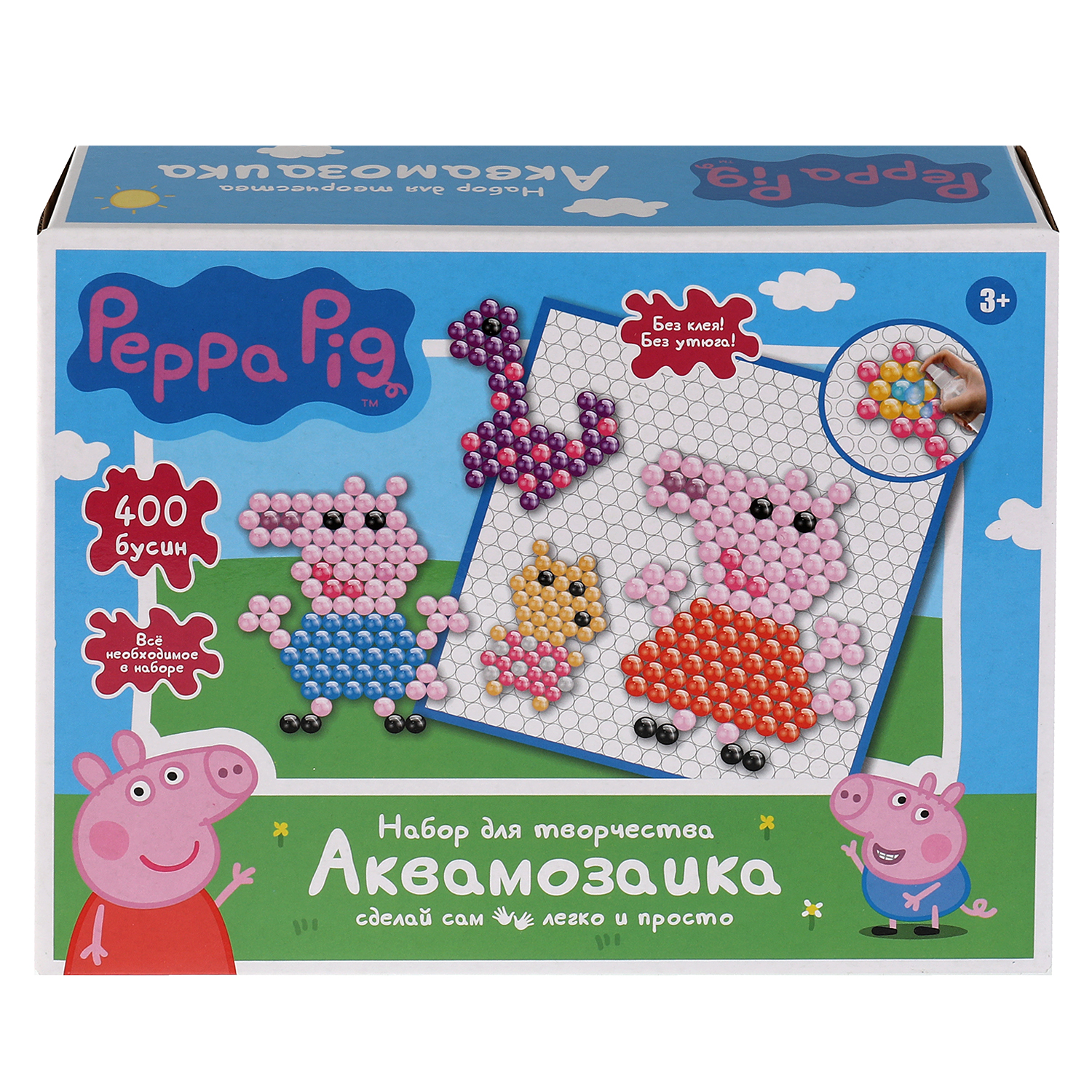 Аквамозаика МультиАРТ Свинка Пеппа - фото 2