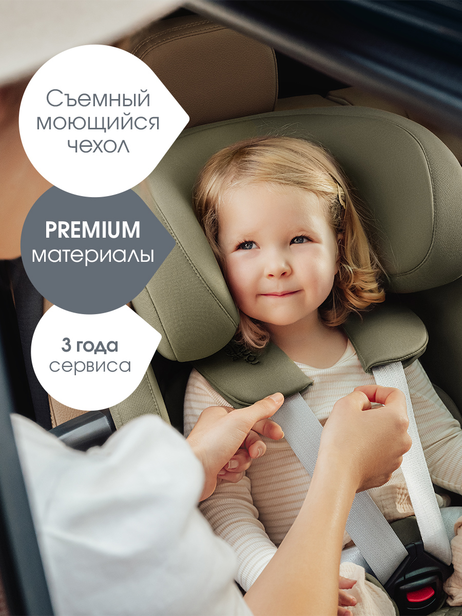 Автокресло Britax Roemer Advansafix Pro Lux Isofix 1/2/3 (9-36 кг) хаки - фото 17