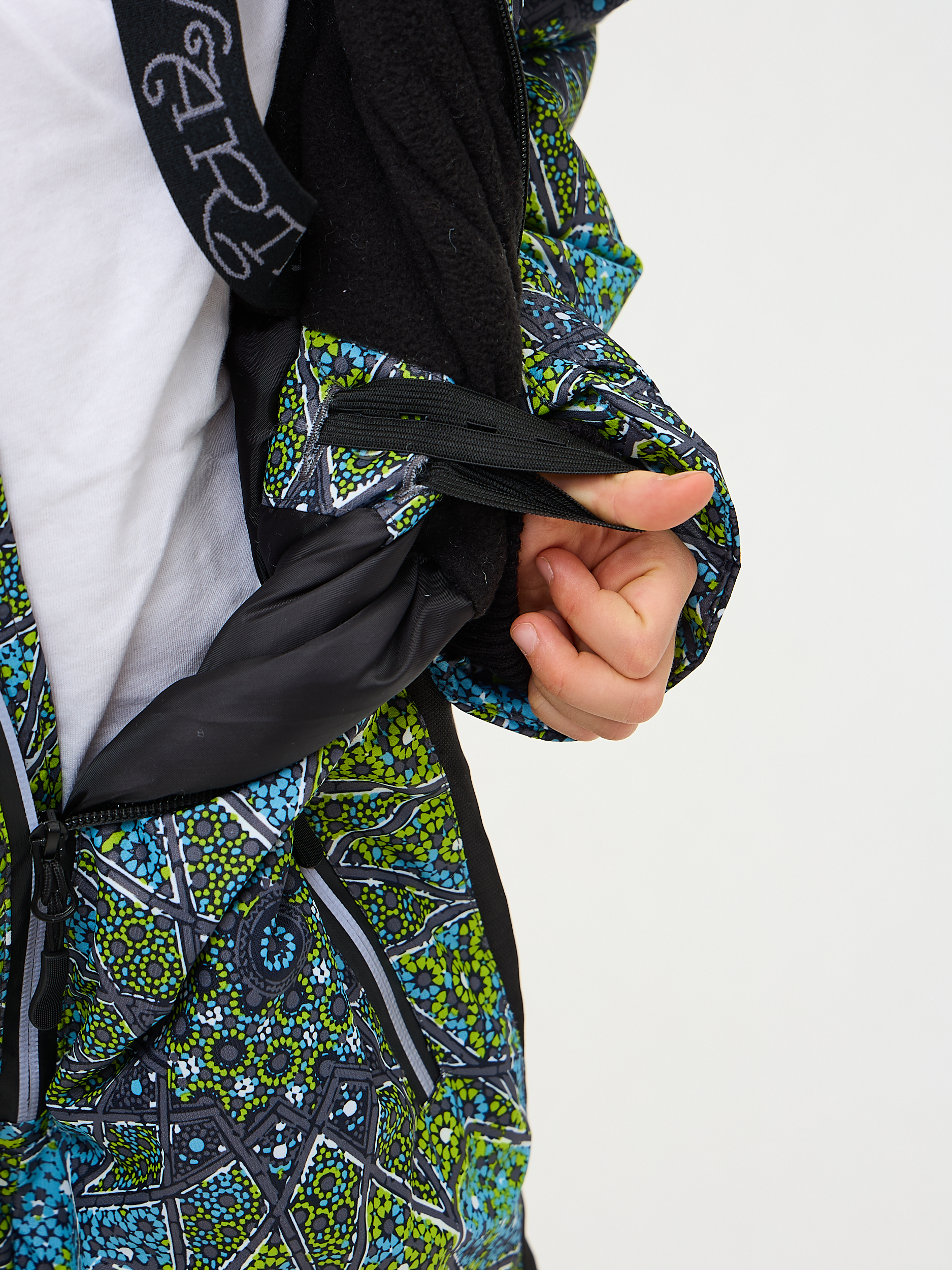 Комбинезон Kvartet 854 т.серый- салат - фото 17