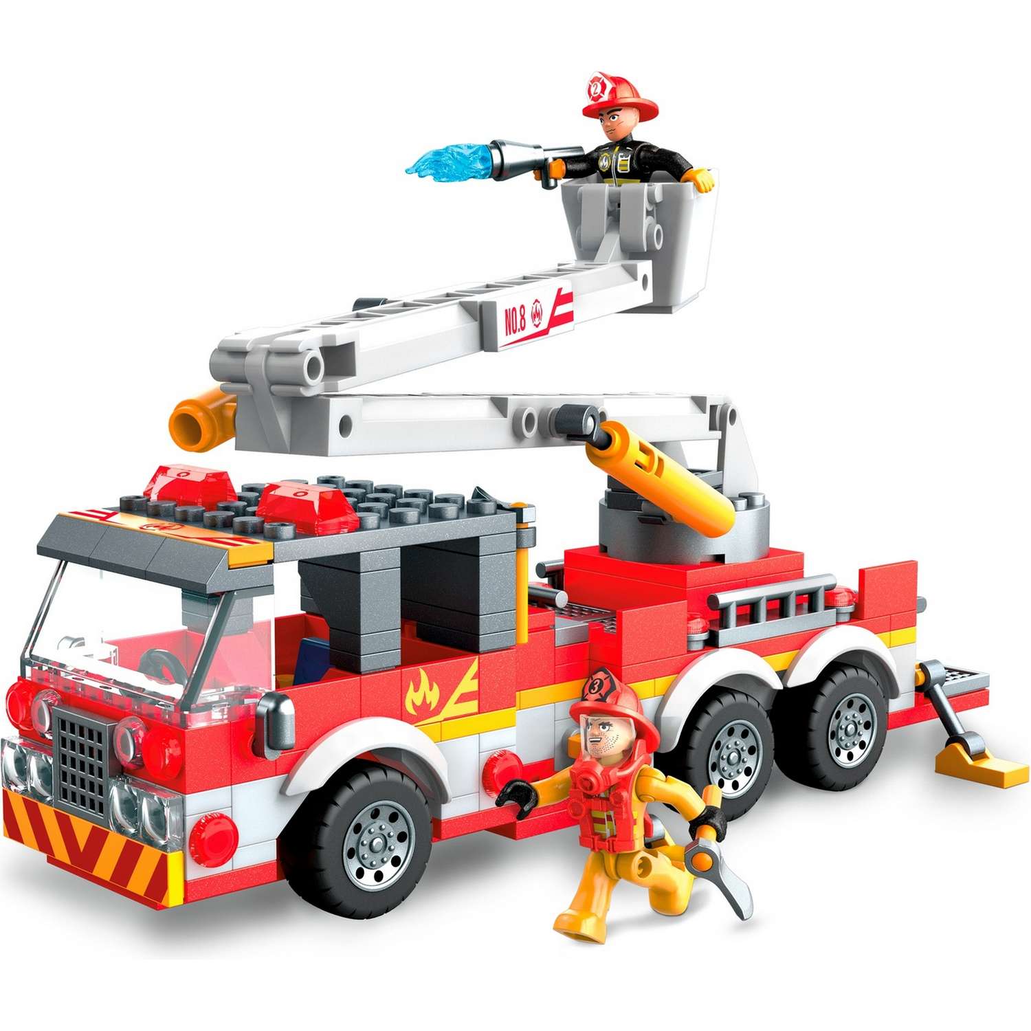 Конструктор Mega Construx Пожарная машина блочный - фото 7