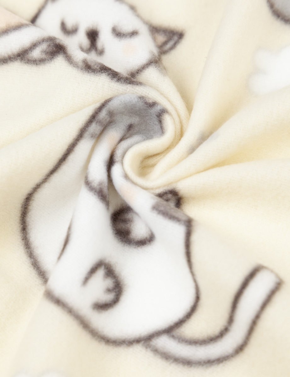 Плед Wellness WPT105-Котики 100 x 150 см флис - фото 7